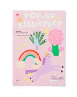 HEMA Kleurboek A4 pop-up fantasie - thumbnail