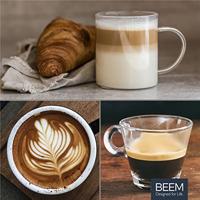 BEEM 03270 Espressomachine met filterhouder Zwart (mat) 1470 W Warmhoudfunctie, Met melkopschuimer - thumbnail