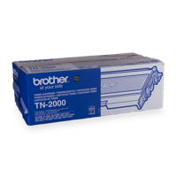 Brother Toner TN-2000 Origineel Zwart 2500 bladzijden TN2000 - thumbnail