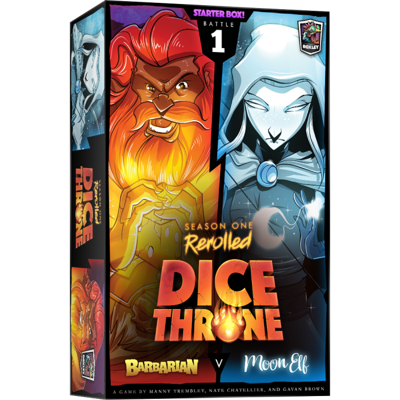 Dice Throne Season One ReRolled - Barbarian vs Moon Elf