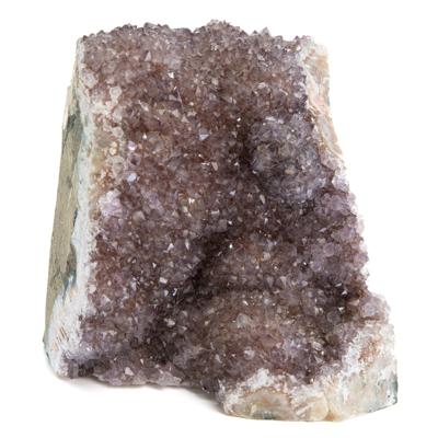 Ruwe Uruguayaanse Roze Amethist Edelsteen Geode Staand (2kg) Ruwe Uruguayaanse Roze Amethist Edelsteen Geode Staand (2kg)