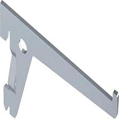 Element drager enkel - wit - 60 cm - 3-haaks