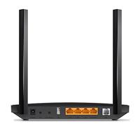 TP-Link Archer VR400 Modem Router Gigabit ADSL/VDSL, vezel, Wireless AC1200 Mbps, Dual Band 2,4 GHz + 5 GHz, USB 2.0 (geschikt voor Oostenrijks/Zwitserland, niet in Duitsland te gebruiken) - thumbnail