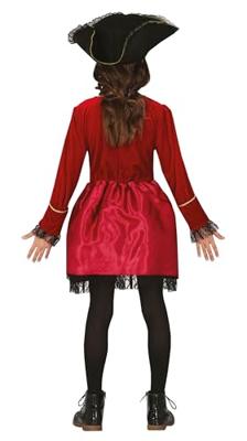 Piratenpak Meisje Rood Grace