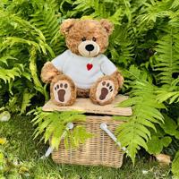 TEDDY HERMANN knuffel Percy met trui 30 cm Teddy Hermann bruin - thumbnail