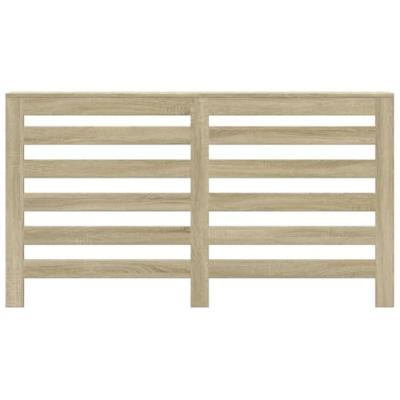 Radiatorombouw 149x20x82 cm bewerkt hout sonoma eikenkleurig