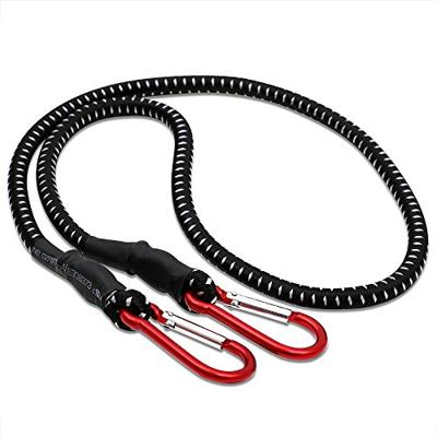 Rubberen Bagagespin met karabijnhaak 80cm x 10 mm Ø Rubberen Bagagespin met karabijnhaak 80cm x 10 mm Ø