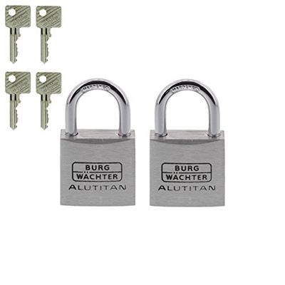 Burg Wächter 36151 Hangslot 30.00 mm Gelijksluitend Aluminium Sleutelslot Burg Wächter 36151 Hangslot 30.00 mm Gelijksluitend Aluminium Sleutelslot