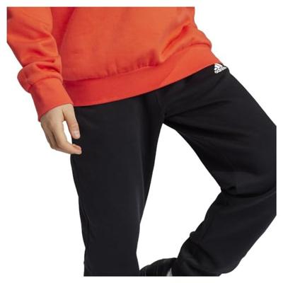 adidas Essentials Big Logo Fleece Joggingpak Kids Rood Zwart Wit - thumbnail