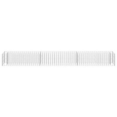 VidaXL Gabion plantenbak verhoogd 270x30x30 cm gegalvaniseerd staal VidaXL Gabion plantenbak verhoogd 270x30x30 cm gegalvaniseerd staal