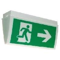 Brumberg 79030004 Vluchtwegverlichting Energielabel G (A - G) Wandmontage, Plafondmontage Rechts
