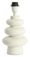 Light & Living Tafellamp 'Olona' 27cm hoog, kleur Crème (excl. kap) - thumbnail