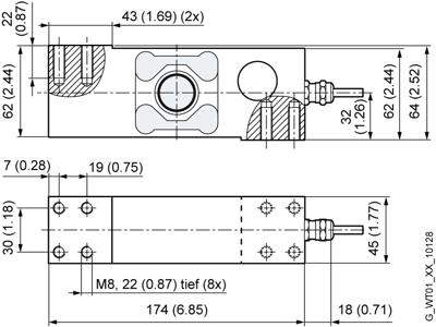 Siemens 7MH51183GD00 7MH5118-3GD00 WAEGECEL SISAREX WL260 SP-S SC 200KG C3