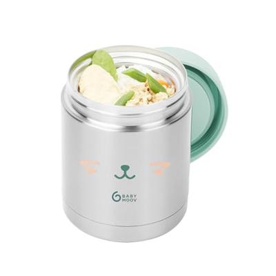 BABYMOOV EAT'S ISY roestvrij stalen container grijsblauw