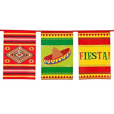 Vlaggenlijn Fiesta Mexico - 10 meter - thumbnail