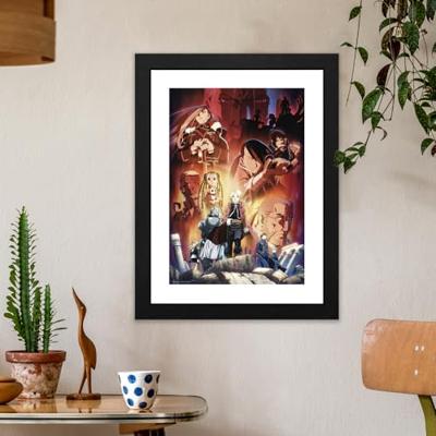 Fullmetal Alchemist Framed Print - Allies and Enemies