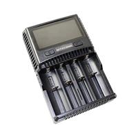 Nitecore SC4-4-bay professionele lader voor Li-Ion, NiMH, NiCd batterijen, LCD-kleurendisplay - thumbnail