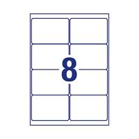 Avery-Zweckform L7914-40 Folie-etiketten 99.1 x 67.7 mm Polyethyleen folie Wit 320 stuk(s) Permanent hechtend Laser (kleur), Laser (zwart/wit), Kopiëren - thumbnail