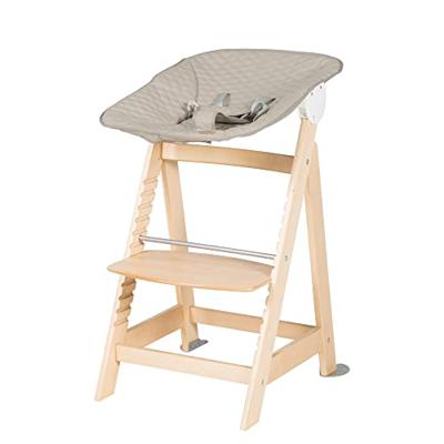2-in-1 omvormbare kinderstoel - ROBA - BORN UP - Inclusief verstelbare 'Greyish Quilted' relaxfauteuil - Natuurlijk hout 2-in-1 omvormbare kinderstoel - ROBA - BORN UP - Inclusief verstelbare 'Greyish Quilted' relaxfauteuil - Natuurlijk hout