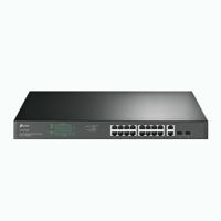 TP-Link TL-SG1218MP netwerk-switch Unmanaged Gigabit Ethernet (10/100/1000) Power over Ethernet (PoE) 1U Zwart - thumbnail