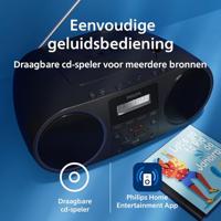 Philips TAZ6000/00 DAB radio Zwart - thumbnail