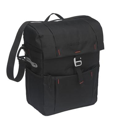 New looxs vigo fietstas - zwart, sportief, 18,5l
