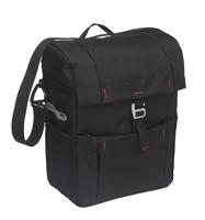 New looxs vigo fietstas - zwart, sportief, 18,5l - thumbnail