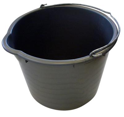 EMMER ZWART M/SCHENKTUIT 12LTR EMMER ZWART M/SCHENKTUIT 12LTR