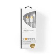 Nedis CCBW85221WT20 Netwerkkabel Cat6 S/ftp Rj45 (8p8c) Male - Rj45 (8p8c) Male 2,0 M Wit - thumbnail