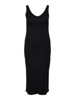 ONLY CARMAKOMA maxi jurk CARAPRIL van biologisch katoen zwart - thumbnail