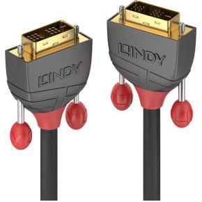 LINDY 36243 25 m DVI-D Single Link kabel, Anthra Line