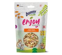 Bunny EnjoyNature Power Snack | 140 g | Aanvullend diervoeder voor hamsters, dwerghamsters, kleurmuizen, gerbils & ratten | Eiwitrijke zadenmix | Smakelijke meelwormen - thumbnail