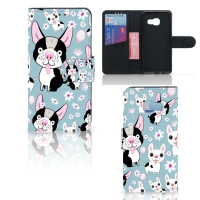 Samsung Galaxy A3 2017 | Telefoonhoesje | Met pasjeshouder | Hondjes Samsung Galaxy A3 2017 | Telefoonhoesje | Met pasjeshouder | Hondjes
