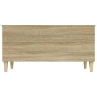 Salontafel 90x44,5x45 cm bewerkt hout sonoma eikenkleurig - thumbnail