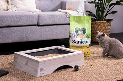 Sanicat maïs klontvormende kattenbakvulling 6 liter