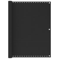VidaXL Balkonscherm 120x300 cm hdpe antracietkleurig - thumbnail