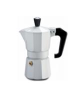 Italiaans koffiezetapparaat - PEZZETTI - ITALEXPRESS - Aluminium - 6 kopjes - Wit - thumbnail