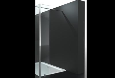 Zijwand voor Inloopdouche Best Design Erico 30x200 cm 8mm NANO Glas