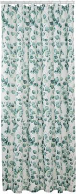 Douchegordijn Sealskin Ayra 180x200 cm Polyester Groen / Wit