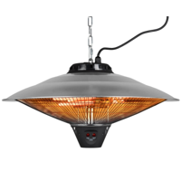 Eurom Partytent heater 2100 Patioheater Terrasverwarmer Zwart - thumbnail