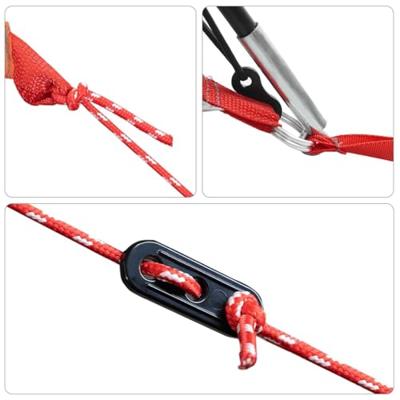 Tunneltent 6-persoons waterdicht grijs en oranje Tunneltent 6-persoons waterdicht grijs en oranje