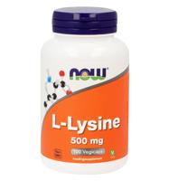 NOW L-Lysine 500mg Capsules - thumbnail