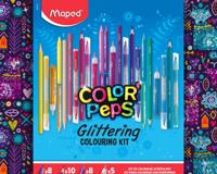 Tekenset Maped Color&apos;Peps glitter 31-delig assorti - thumbnail