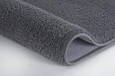 Kleine Wolke Badmat Kansas 55x65 cm antracietgrijs Kleine Wolke Badmat Kansas 55x65 cm antracietgrijs
