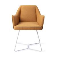 Jesper Home Eetkamerstoel 'Tome' Beehive White, kleur Masai Giraffe - thumbnail