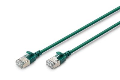 Digitus DK-1632-A-030S-G RJ45 Netwerkkabel, patchkabel CAT 6A F/FTP 3 m Groen Kleurcodering, Afgeschermd, Meerdradig, Met anti-kniktule 1 stuk(s) Digitus DK-1632-A-030S-G RJ45 Netwerkkabel, patchkabel CAT 6A F/FTP 3 m Groen Kleurcodering, Afgeschermd, Meerdradig, Met anti-kniktule 1 stuk(s)