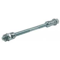 achteras voor 7 speed freewheel naven 3\8" draad 178mm lengte - thumbnail