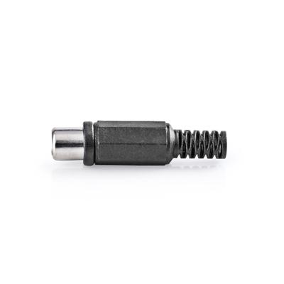Nedis Contra RCA connector zwart