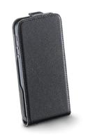 Cellular Line FLAPESSENIPHONE5BK kunstleer Flapcase voor iPhone 5 zwart - thumbnail
