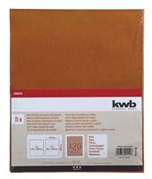 kwb 800412 Schuurpapier Korrelgrootte (num) 120 (l x b) 280 mm x 230 mm 5 stuk(s) - thumbnail
